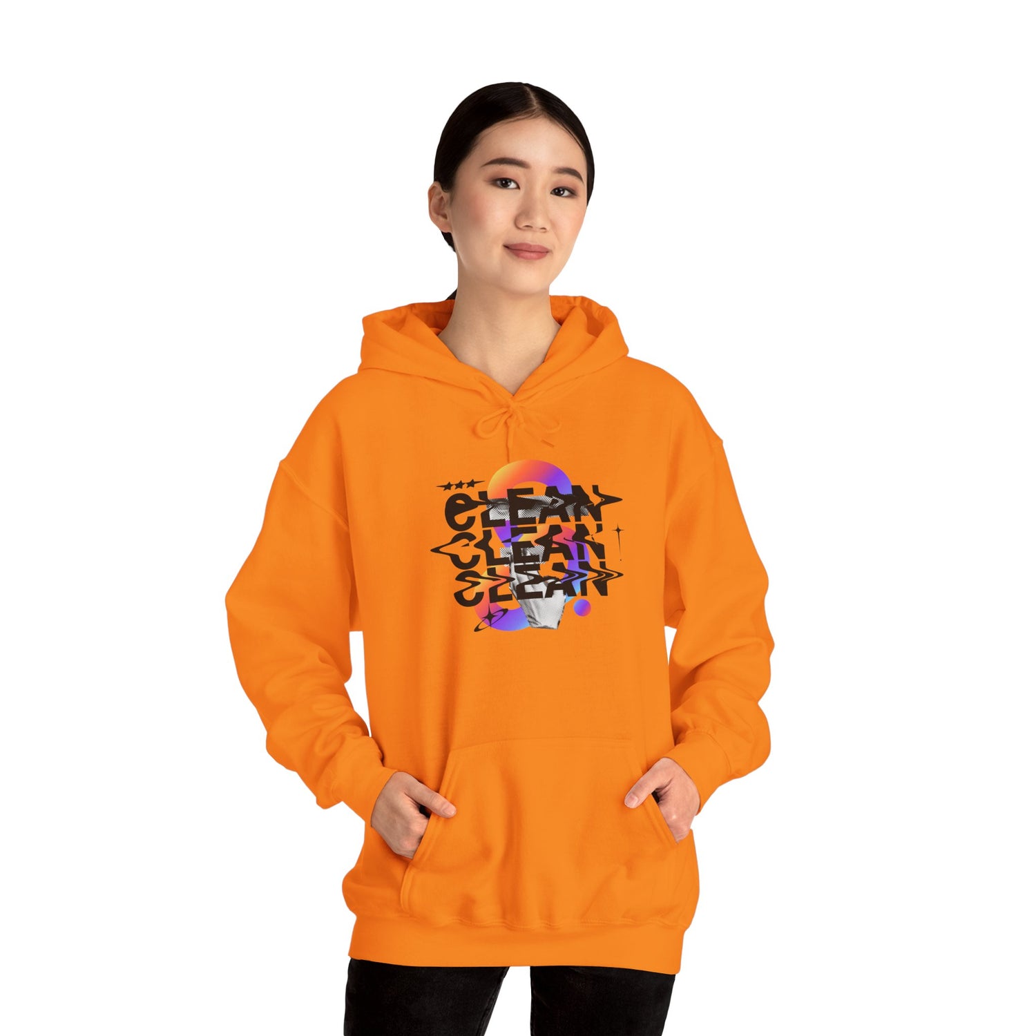 Clean Unisex Heavy Blend™ Hooded Sweatshirt