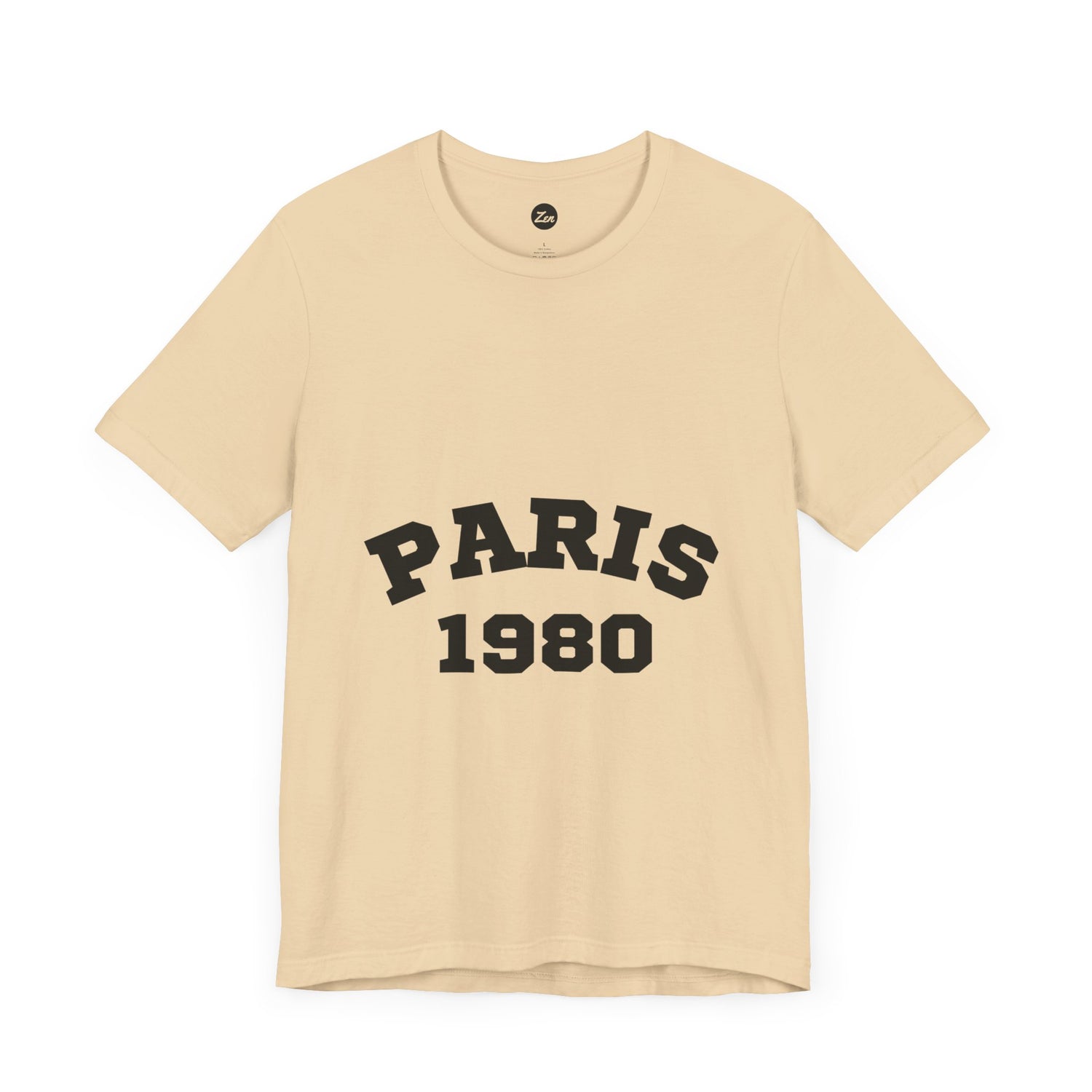 Paris 1980 Unisex Jersey Short Sleeve Tee