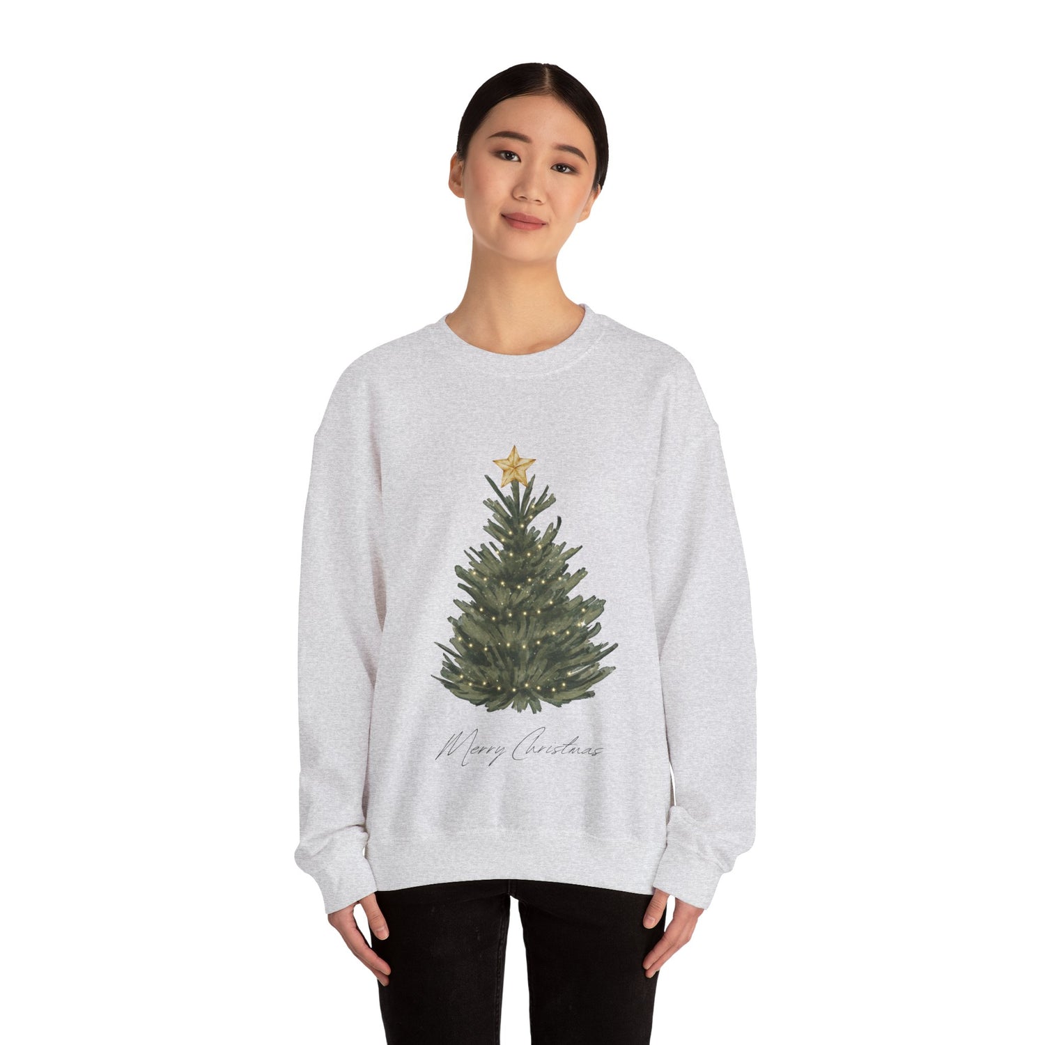 Merry Christmas IV Unisex Heavy Blend™ Crewneck Sweatshirt