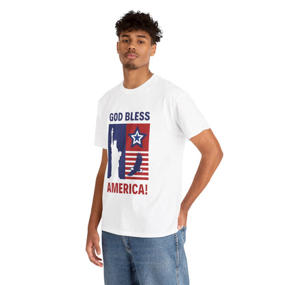 USA Bless Unisex Heavy Cotton Tee