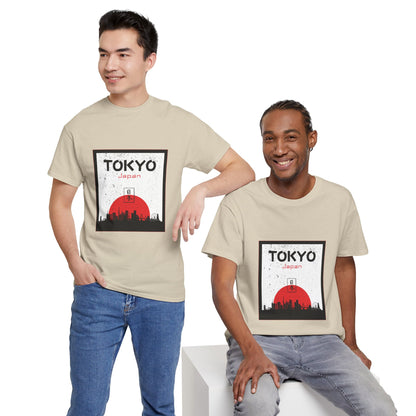 Tokyo Unisex Heavy Cotton Tee