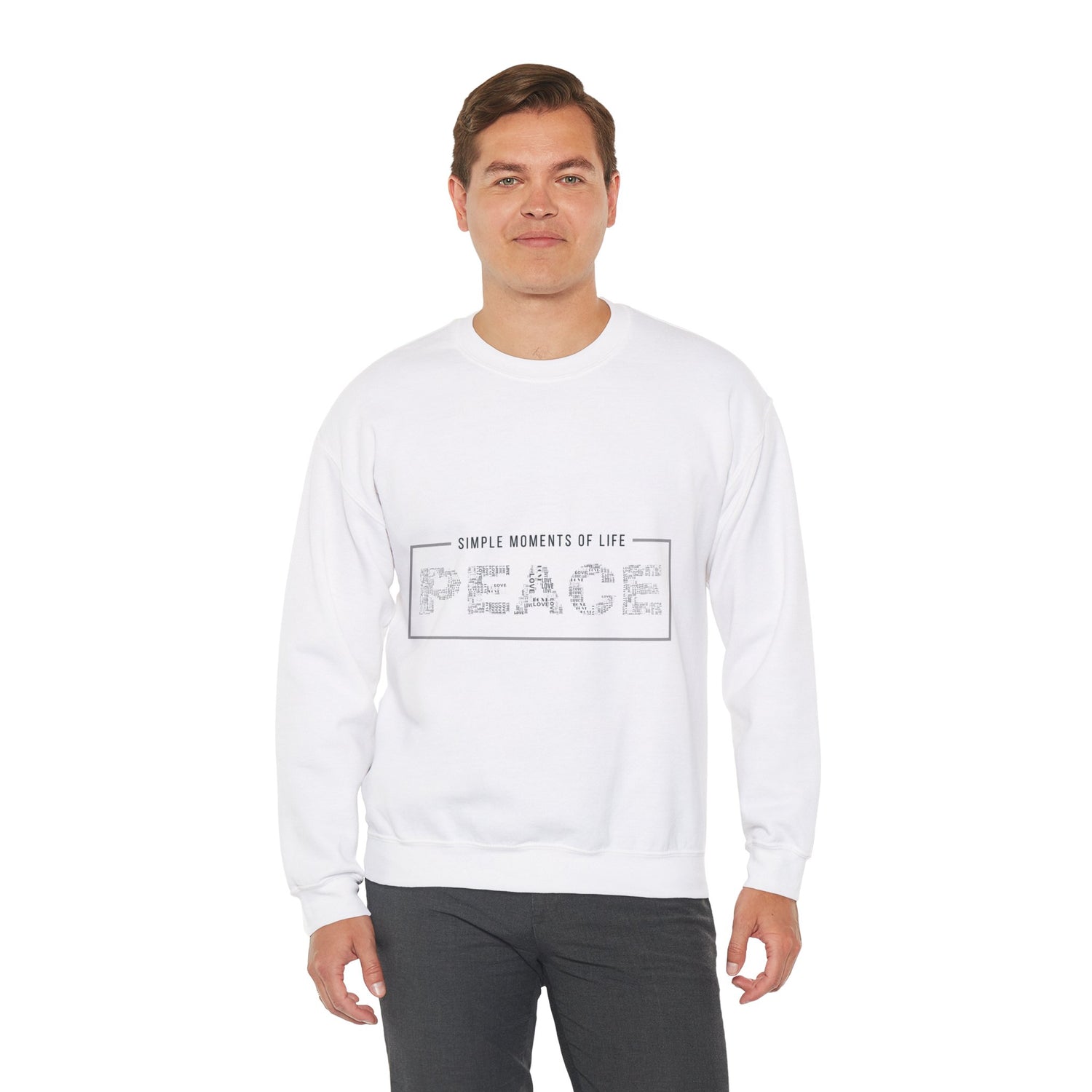 Peace Unisex Heavy Blend™ Crewneck Sweatshirt