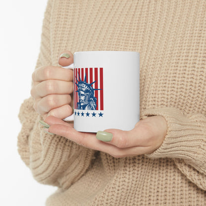 Liberty Ceramic Mug, (11oz, 15oz)