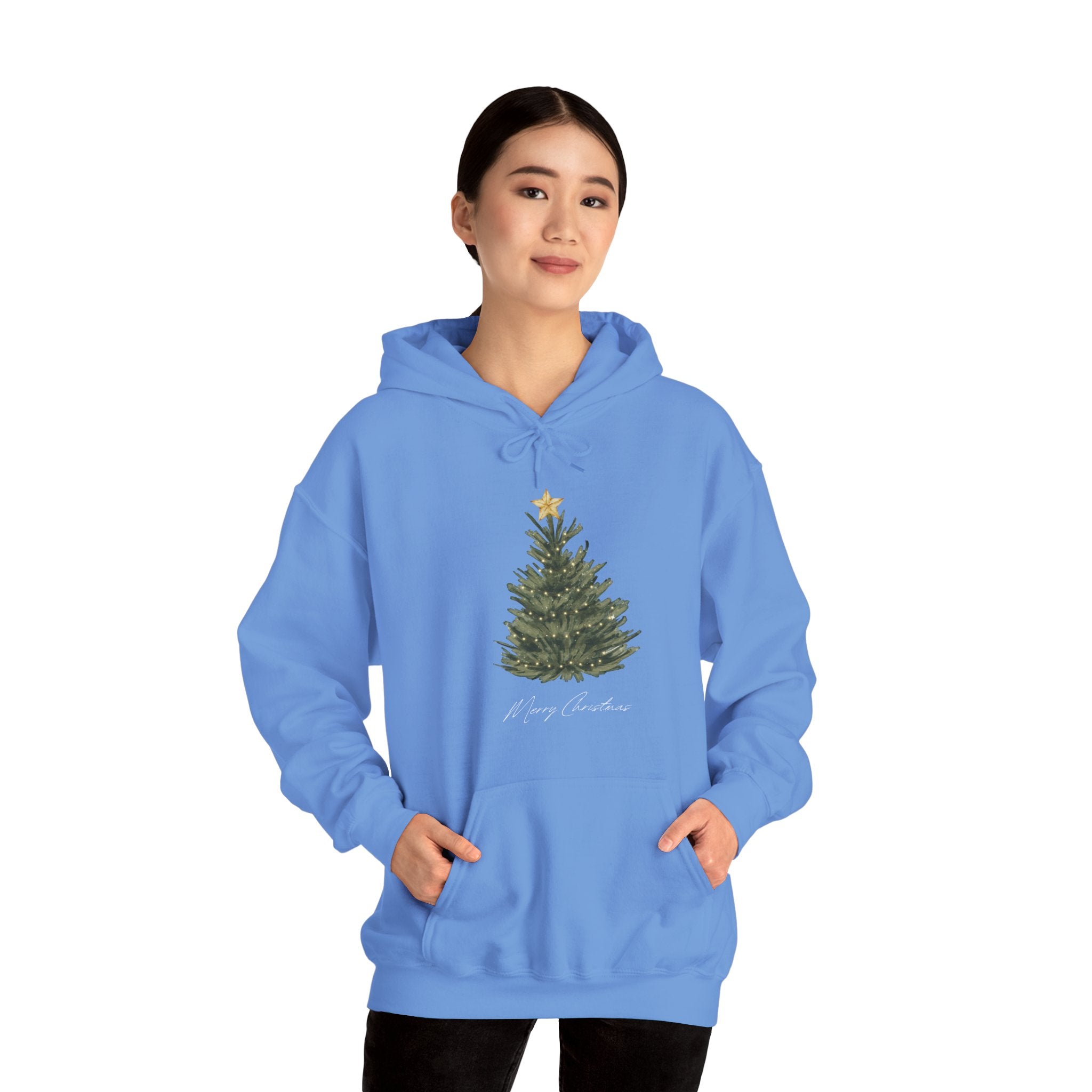 Merry Christmas IV Unisex Heavy Blend™ Hooded Sweatshirt