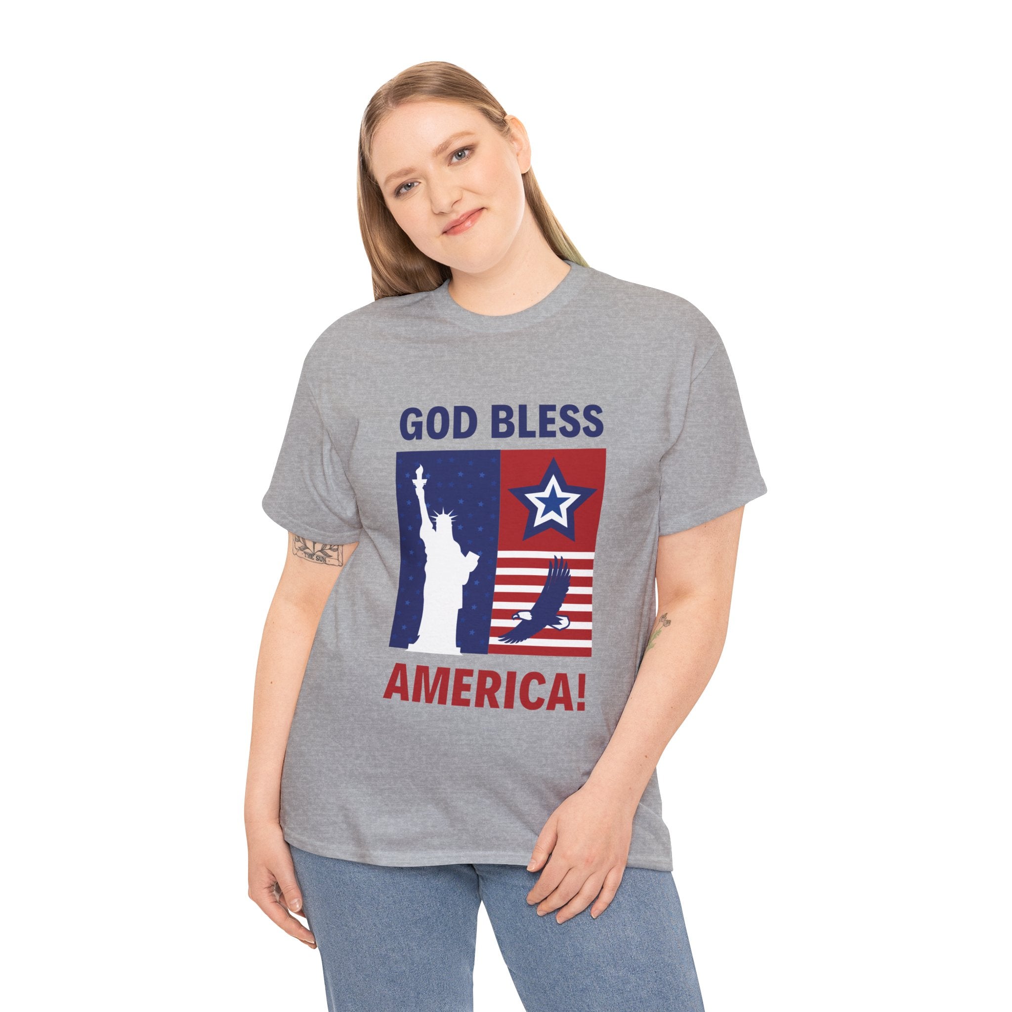 USA Bless Unisex Heavy Cotton Tee