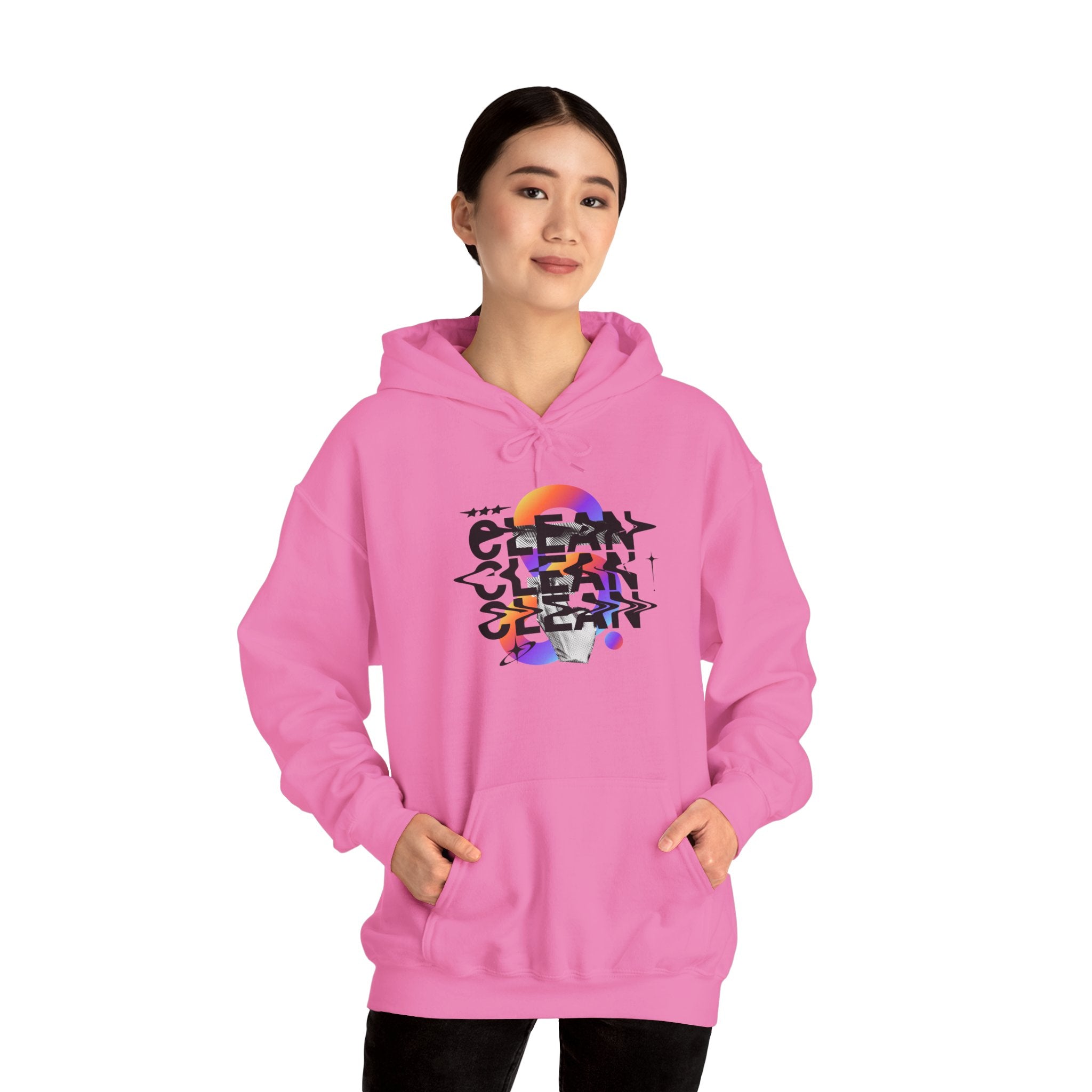 Clean Unisex Heavy Blend™ Hooded Sweatshirt