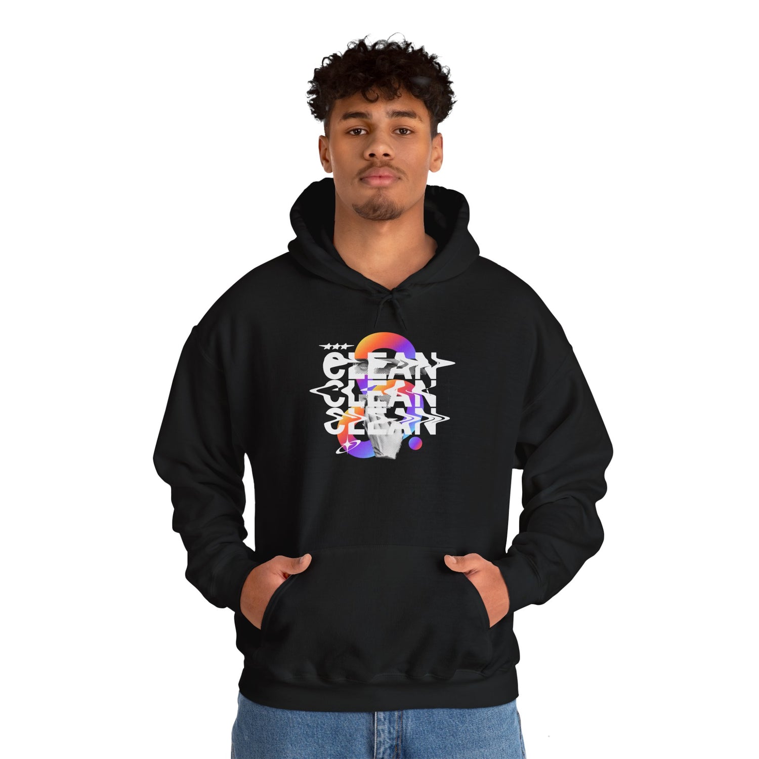 Clean Unisex Heavy Blend™ Hooded Sweatshirt