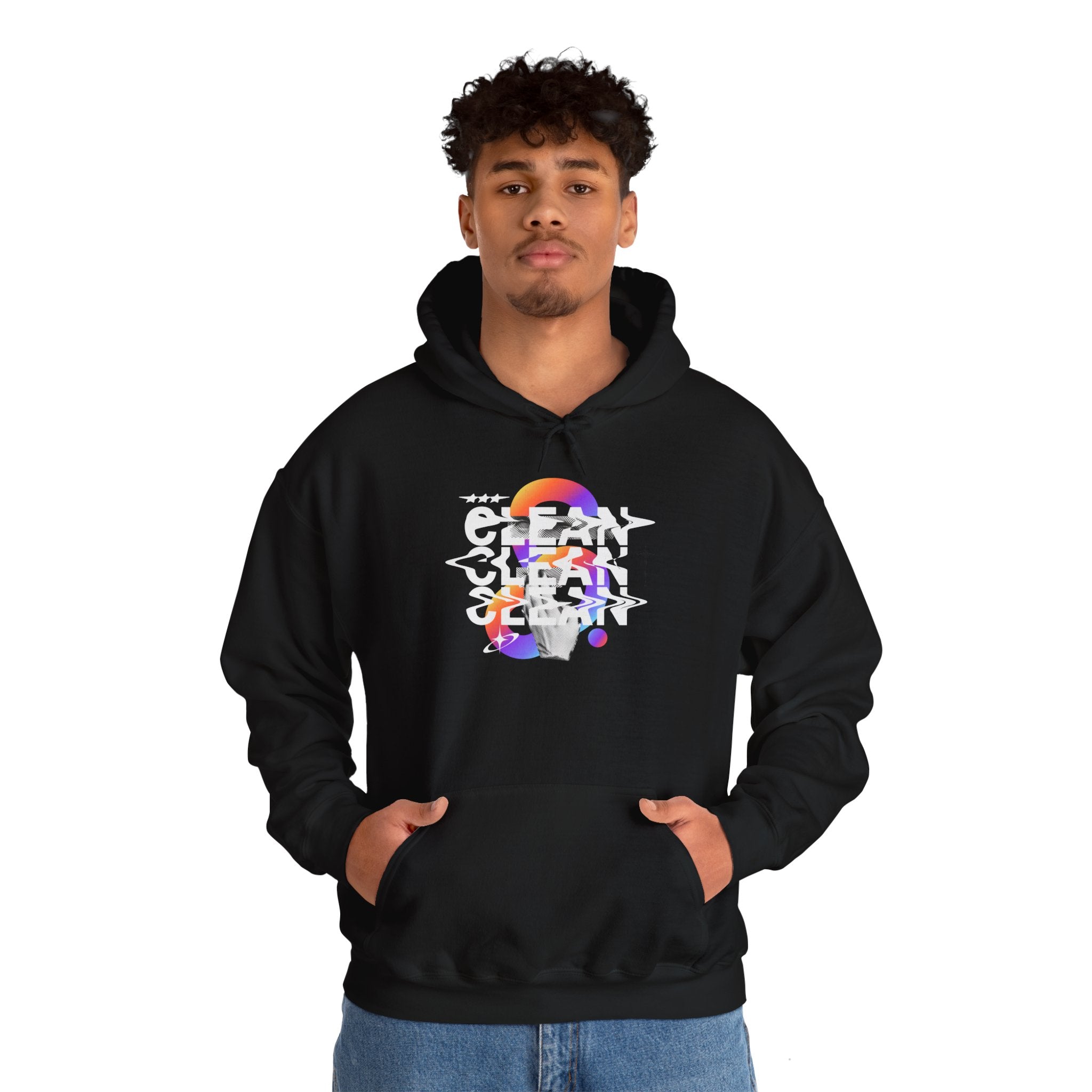 Clean Unisex Heavy Blend™ Hooded Sweatshirt