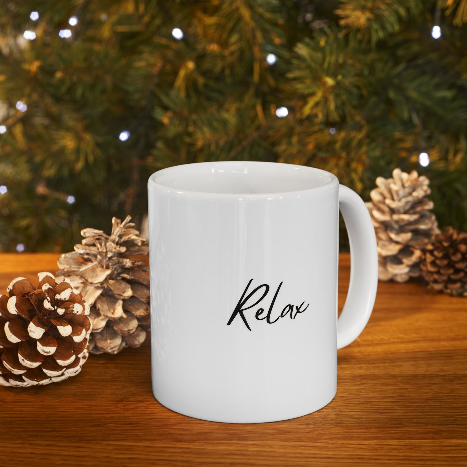 Relax Ceramic Mug, (11oz, 15oz)