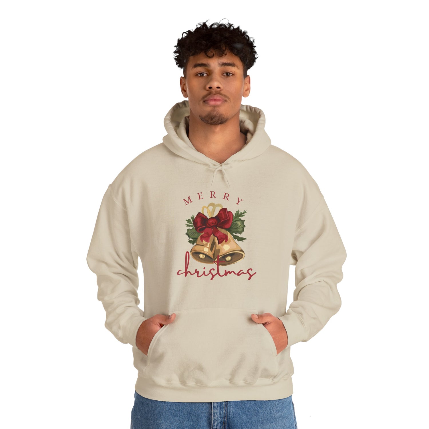 Merry Christmas III Unisex Heavy Blend™ Hooded Sweatshirt