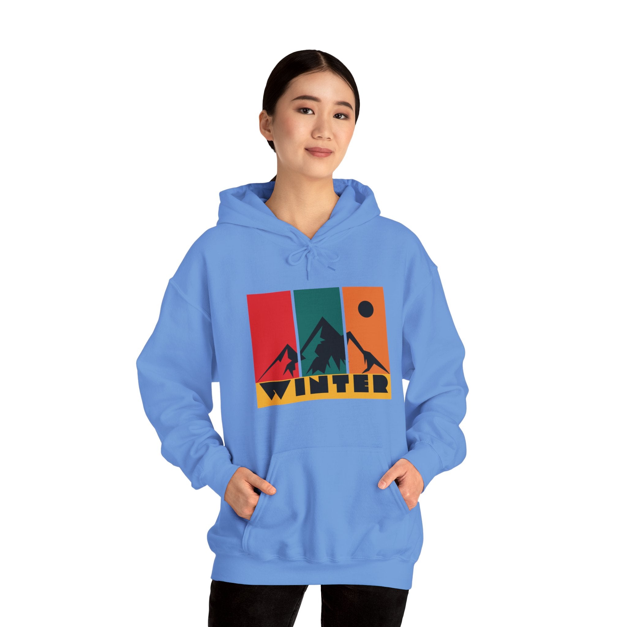 Winter Unisex Heavy Blend™ Hooded Sweatshirt