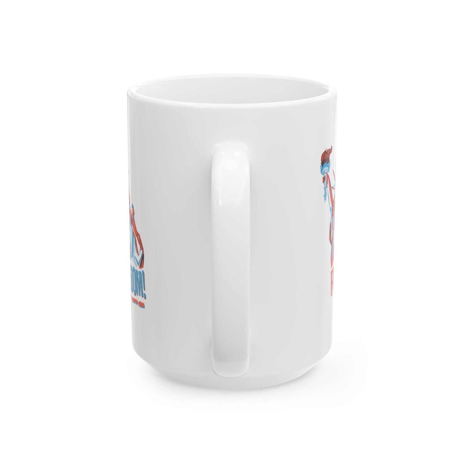 USA Freedom Ceramic Mug, (11oz, 15oz)