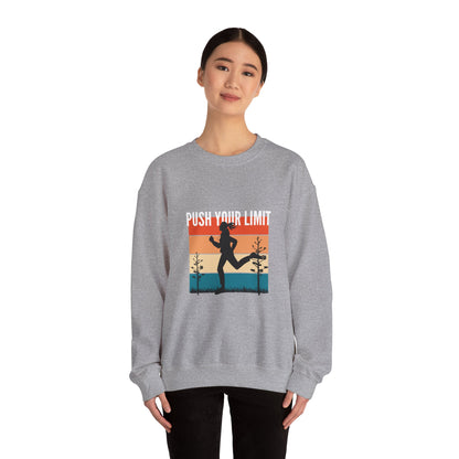 Push Your Limit Unisex Heavy Blend™ Crewneck Sweatshirt