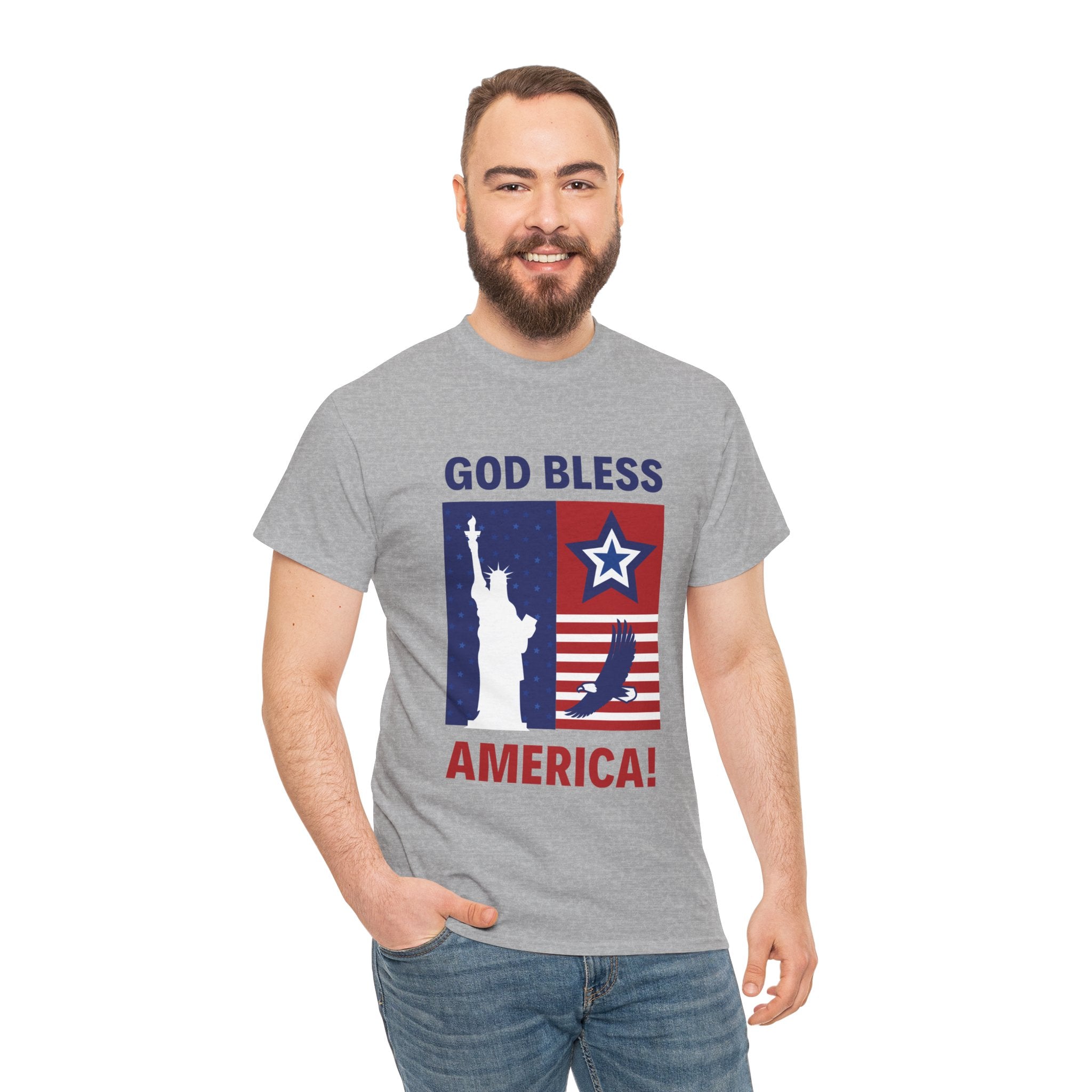 USA Bless Unisex Heavy Cotton Tee