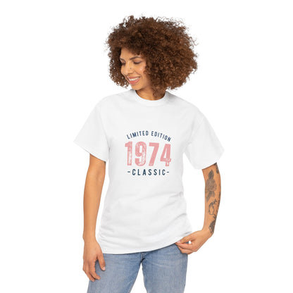 Limited Edition 1974 Unisex Heavy Cotton Tee