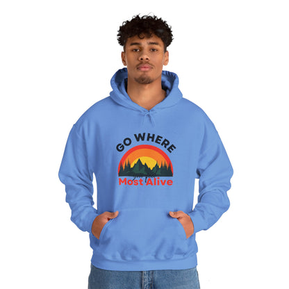 Go Alive Unisex Heavy Blend™ Hooded Sweatshirt