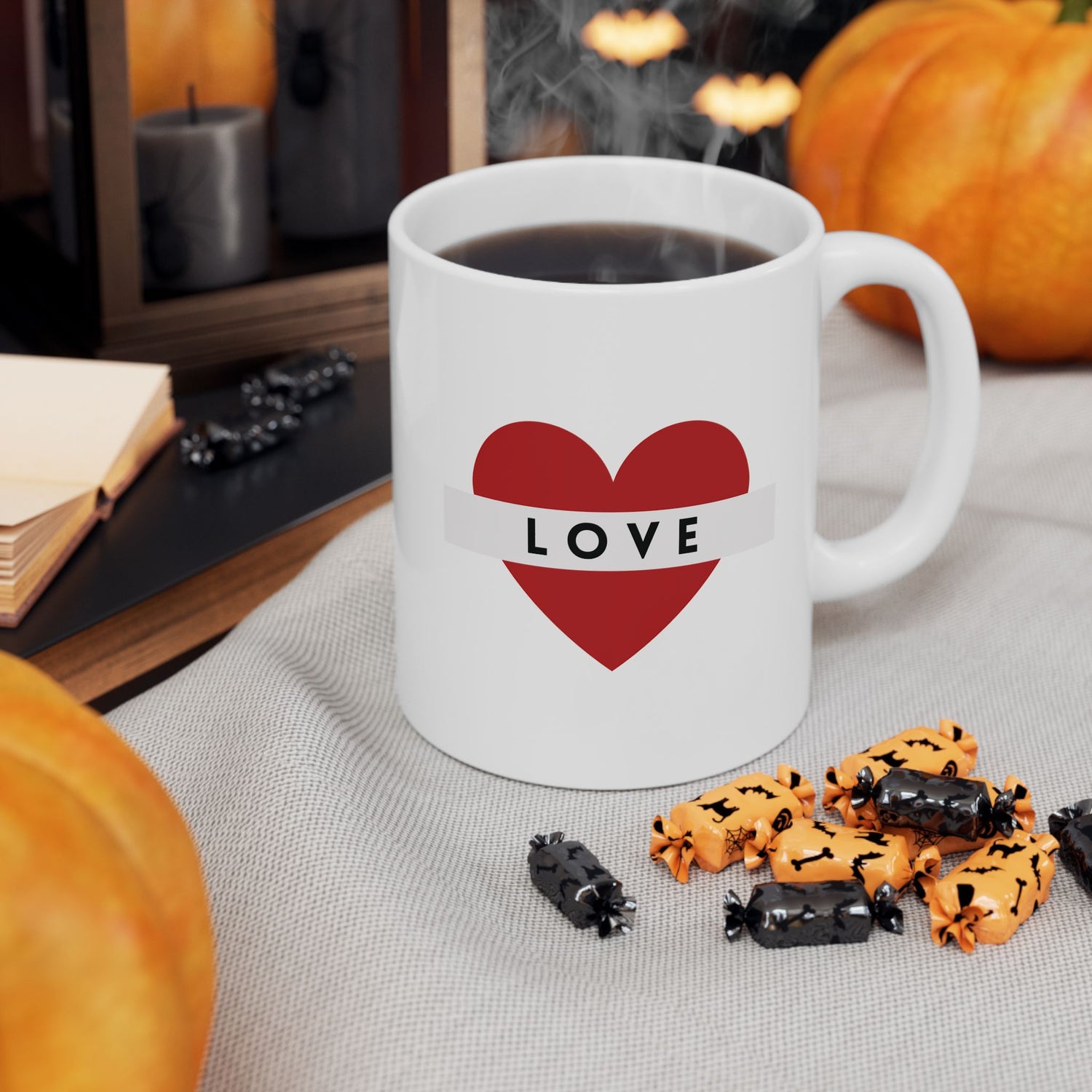 Love Ceramic Mug, (11oz, 15oz)