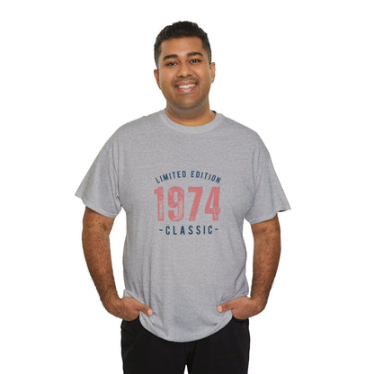 Limited Edition 1974 Unisex Heavy Cotton Tee