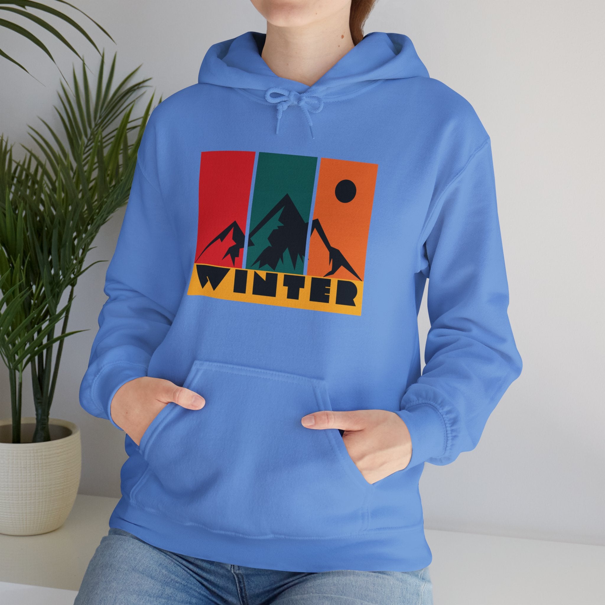 Winter Unisex Heavy Blend™ Hooded Sweatshirt