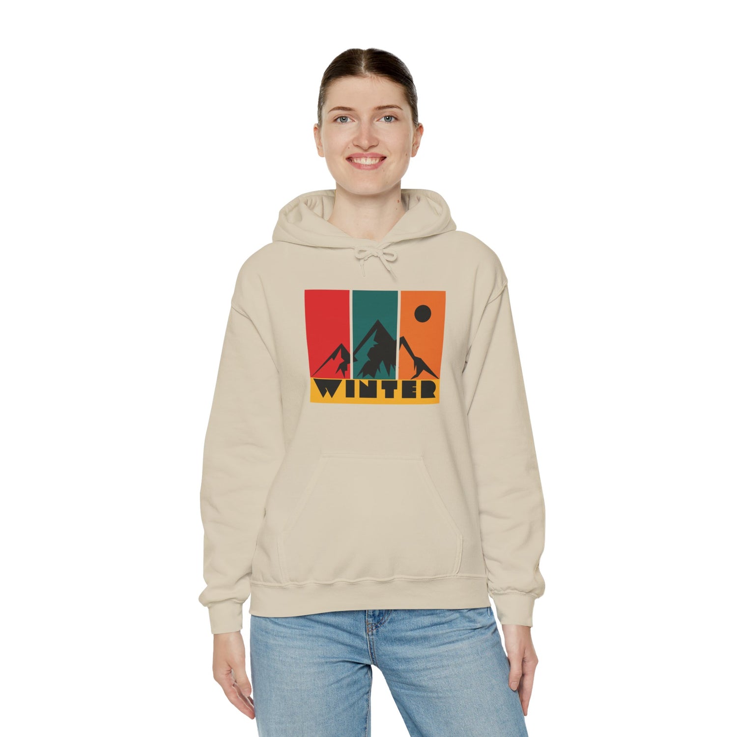 Winter Unisex Heavy Blend™ Hooded Sweatshirt