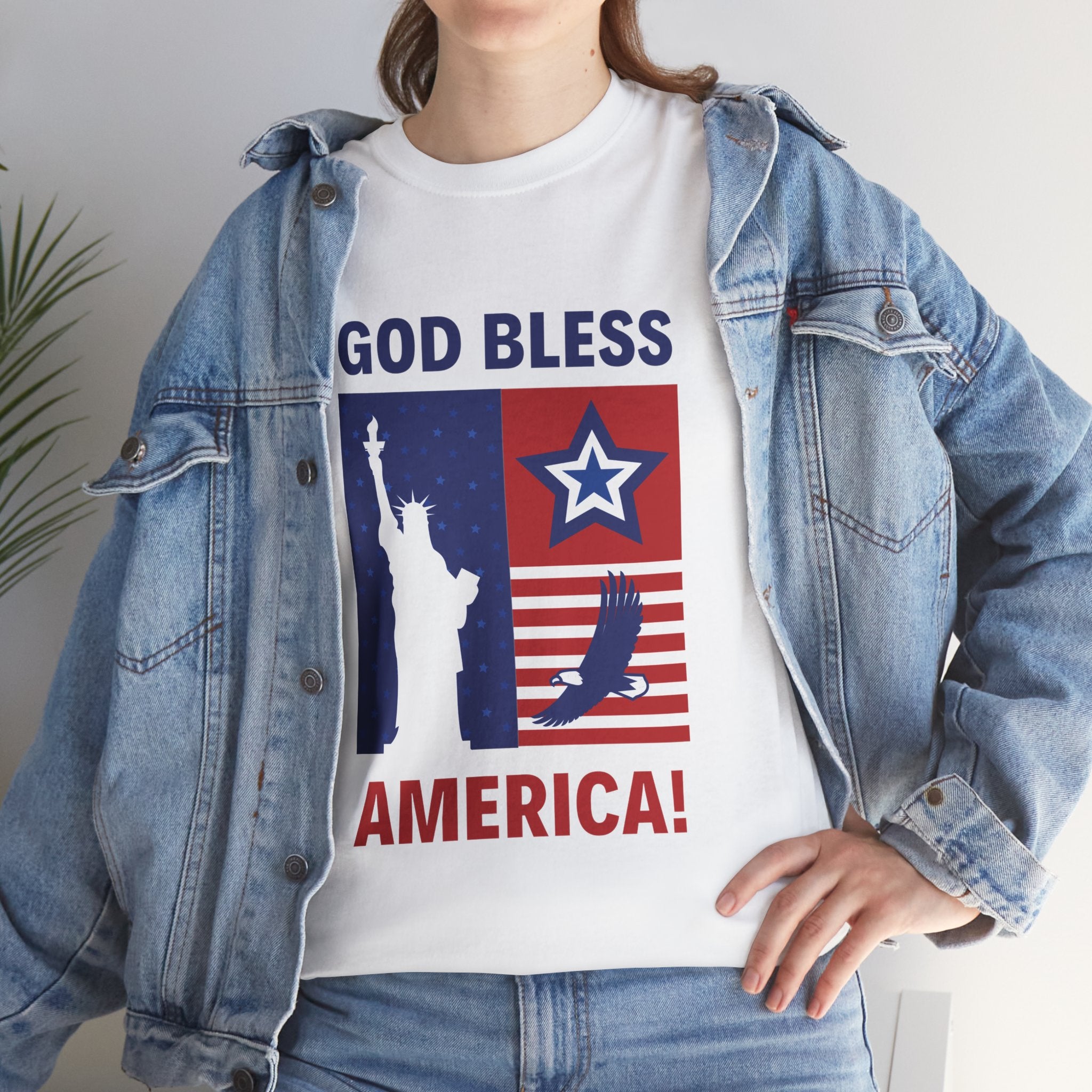 USA Bless Unisex Heavy Cotton Tee