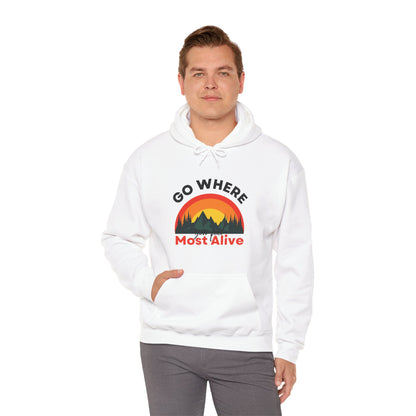 Go Alive Unisex Heavy Blend™ Hooded Sweatshirt