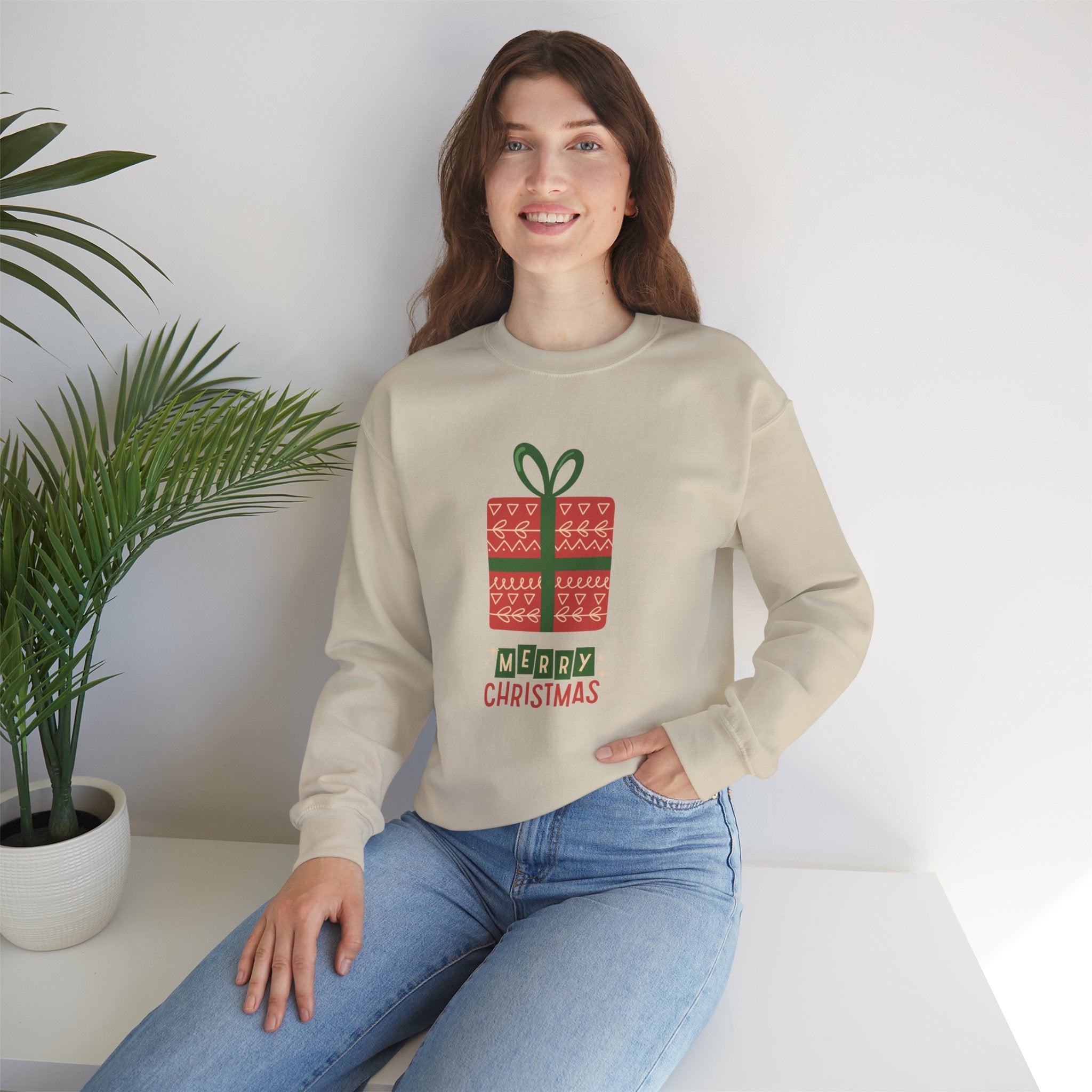 Merry Christmas II Unisex Heavy Blend™ Crewneck Sweatshirt