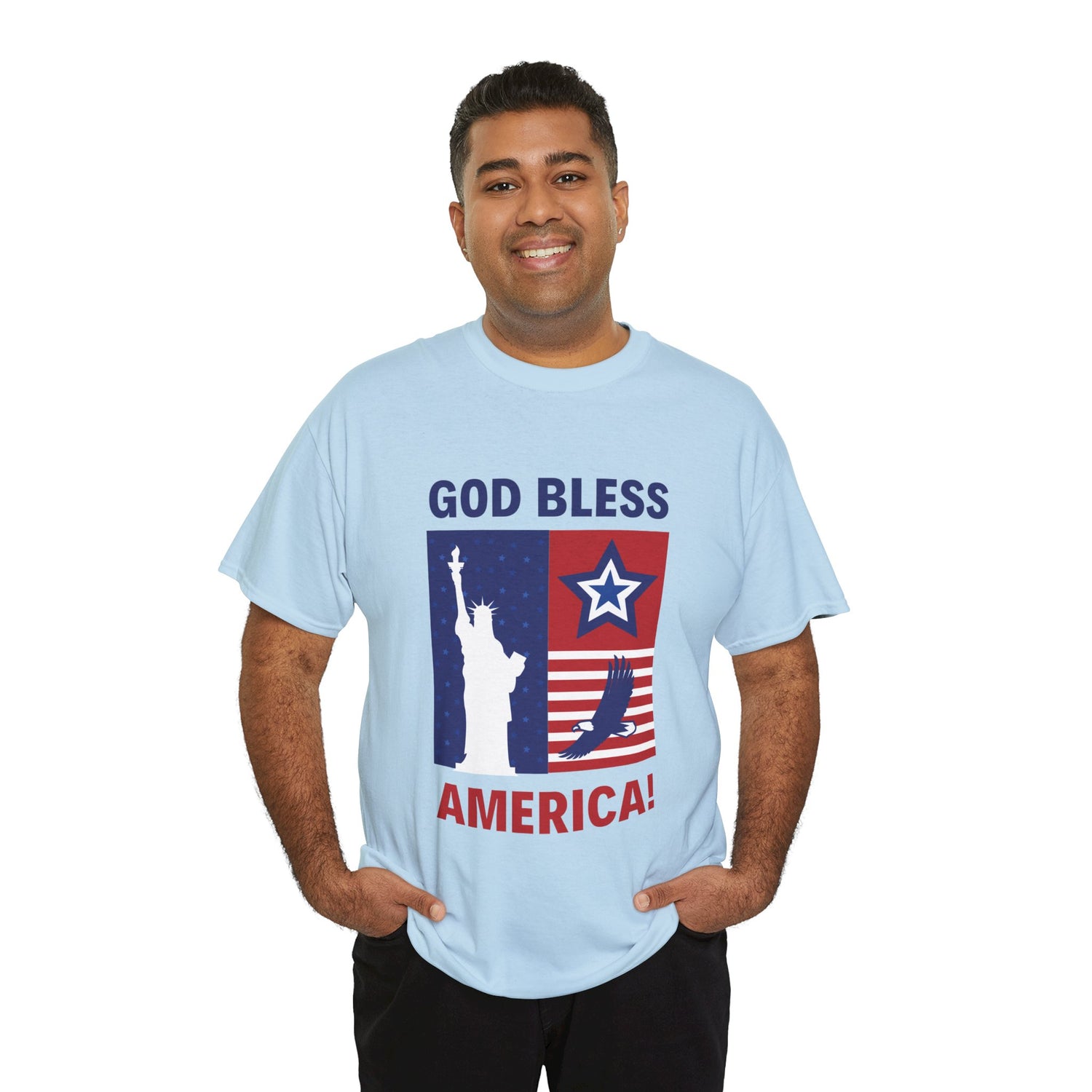 USA Bless Unisex Heavy Cotton Tee