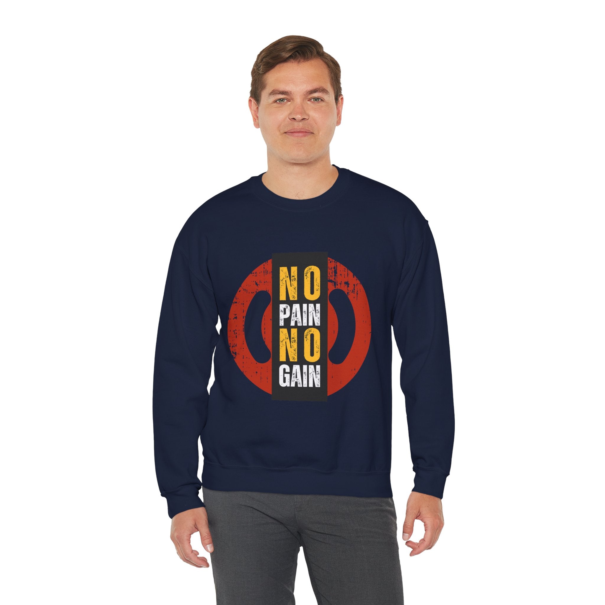 No Pain No Gain Unisex Heavy Blend™ Crewneck Sweatshirt