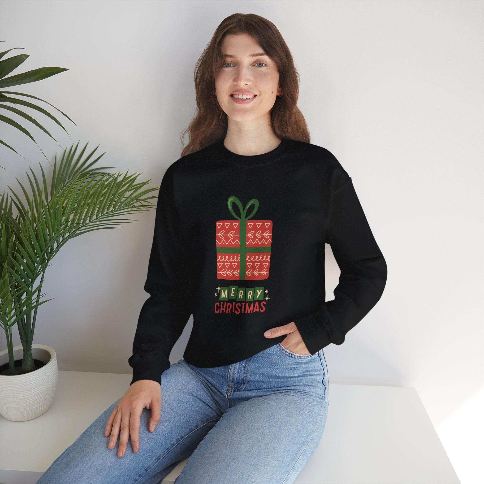 Merry Christmas II Unisex Heavy Blend™ Crewneck Sweatshirt