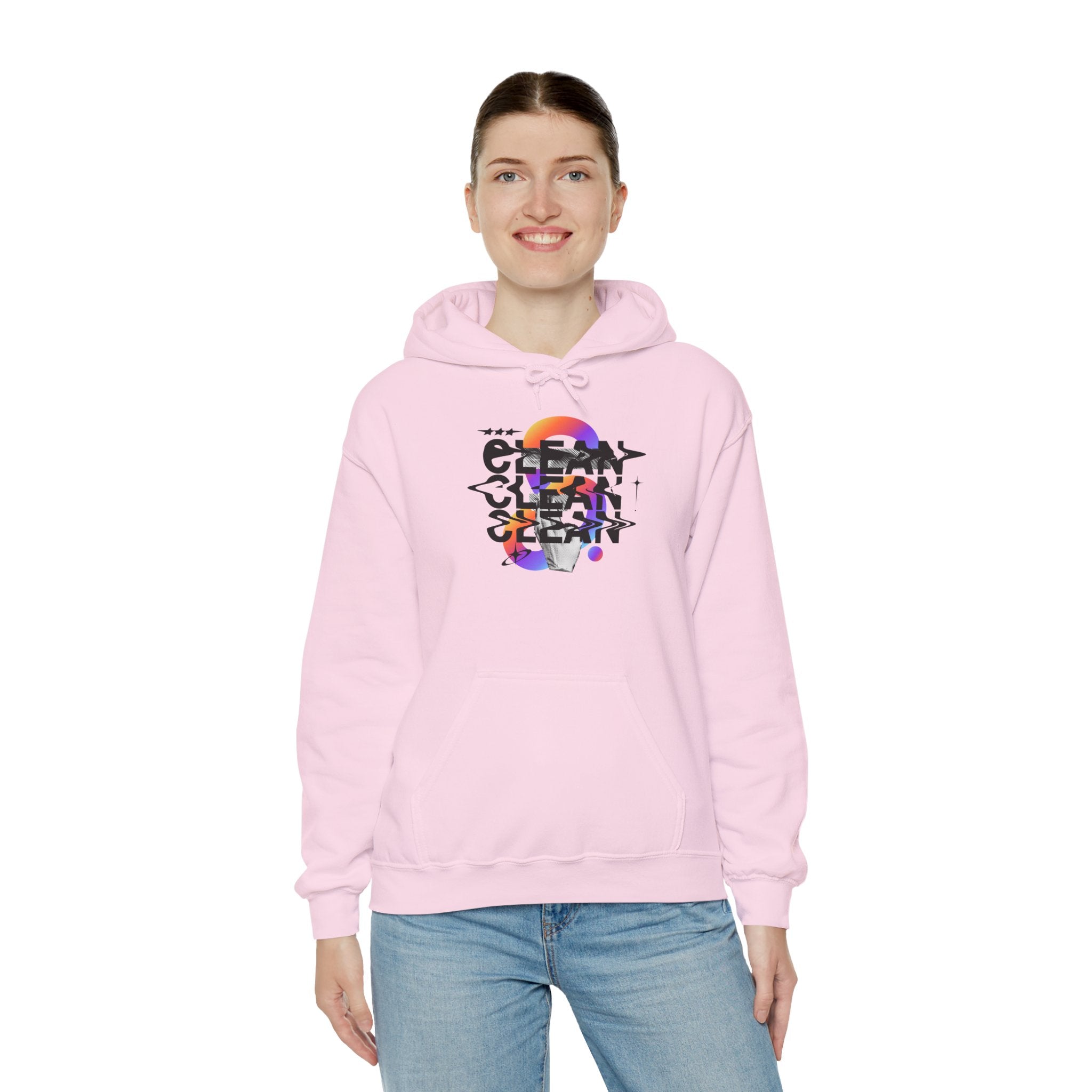 Clean Unisex Heavy Blend™ Hooded Sweatshirt