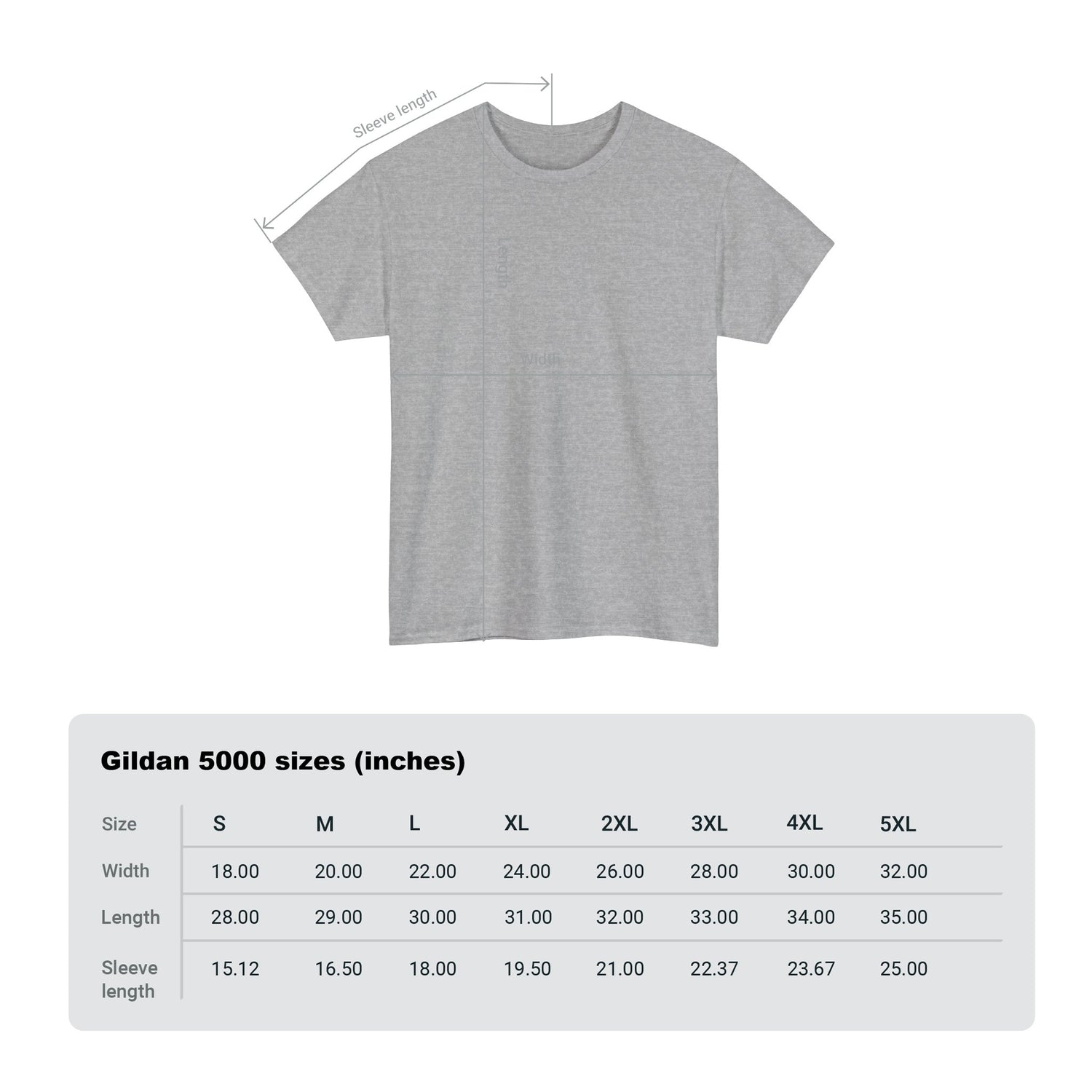 Simple Unisex Heavy Cotton Tee