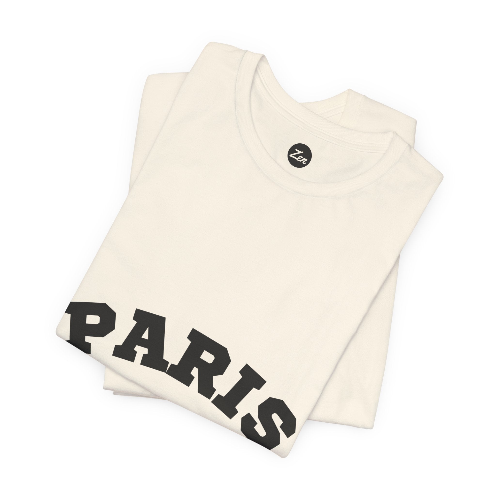 Paris 1980 Unisex Jersey Short Sleeve Tee