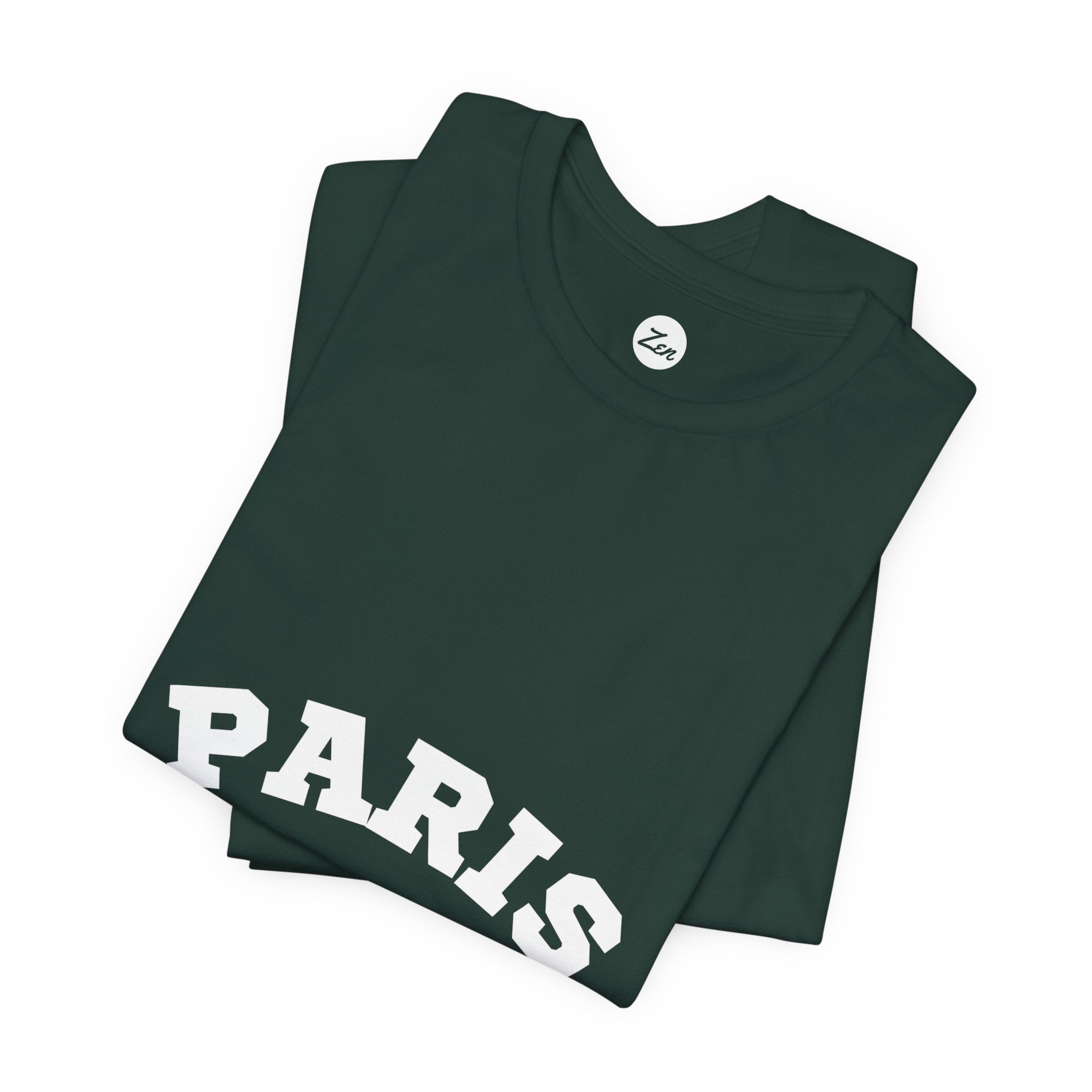 Paris 1980 Unisex Jersey Short Sleeve Tee