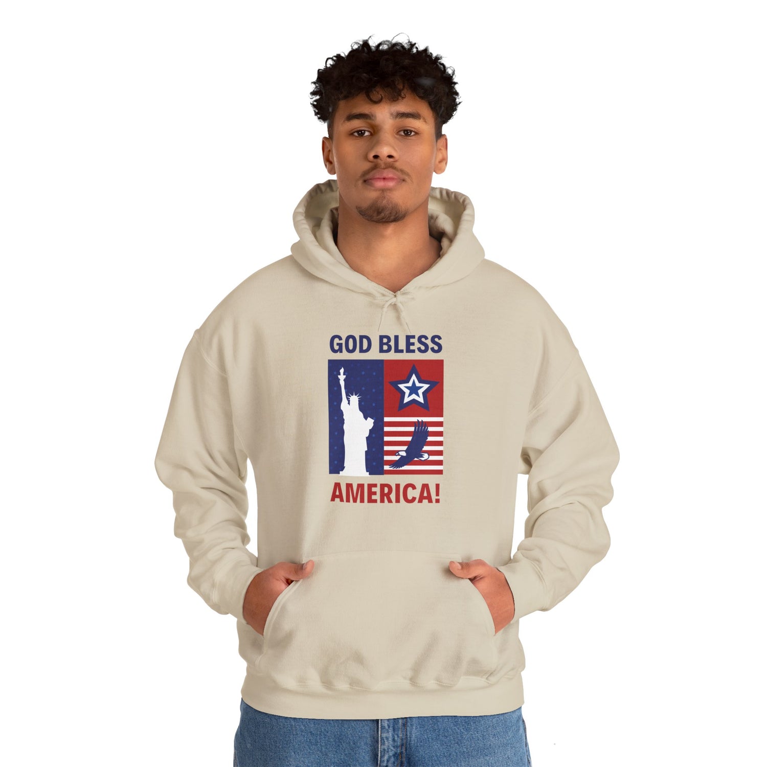 Bless America Unisex Heavy Blend™ Hooded Sweatshirt