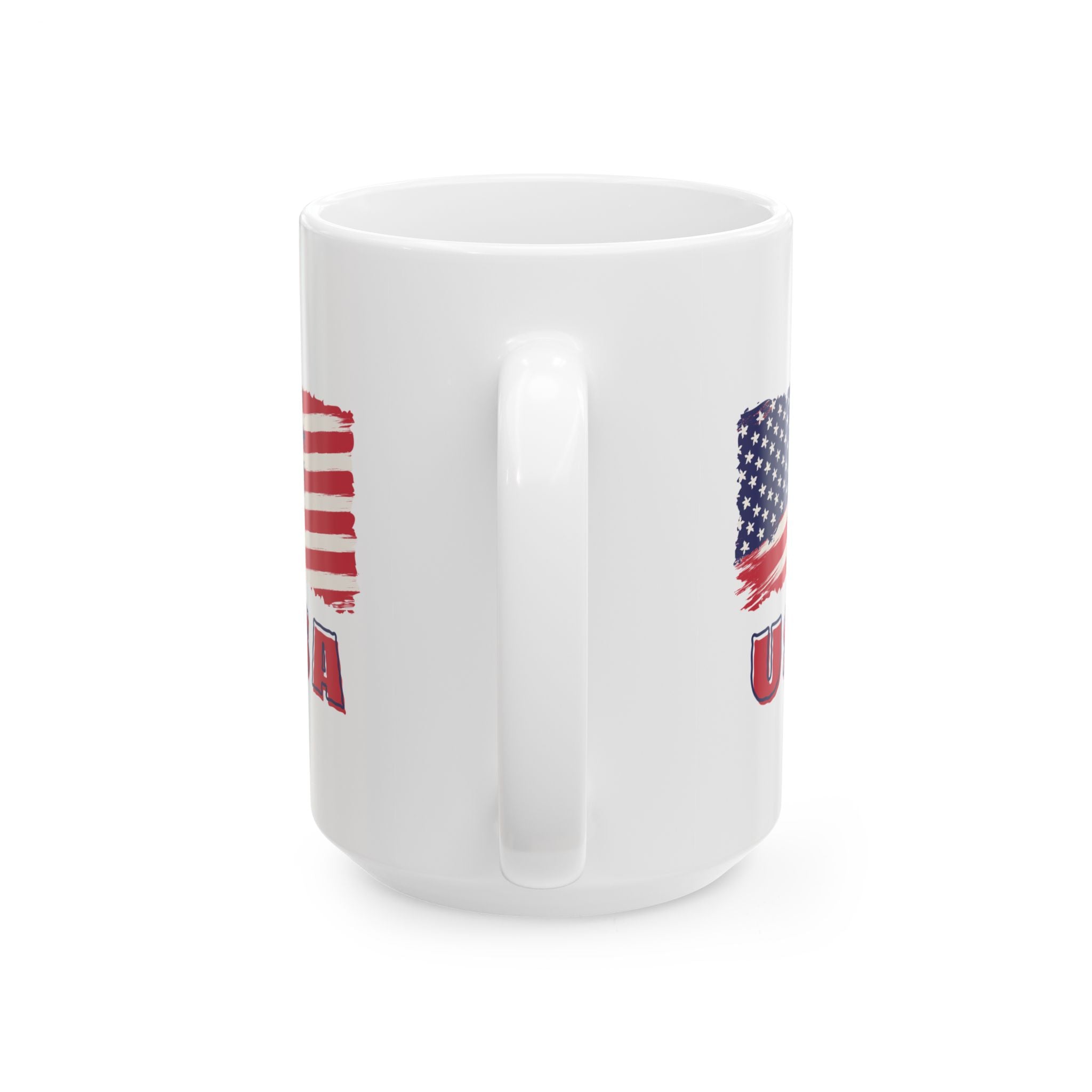 USA Ceramic Mug, (11oz, 15oz)