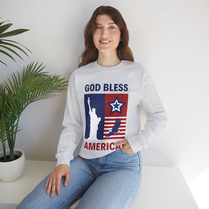 Bless America Unisex Heavy Blend™ Crewneck Sweatshirt