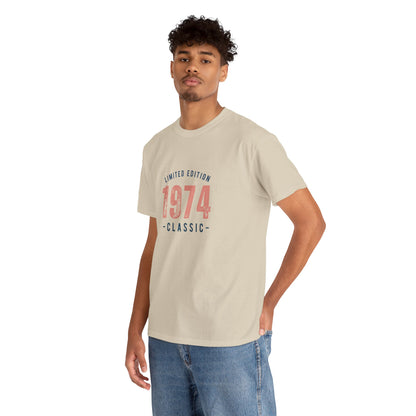 Limited Edition 1974 Unisex Heavy Cotton Tee