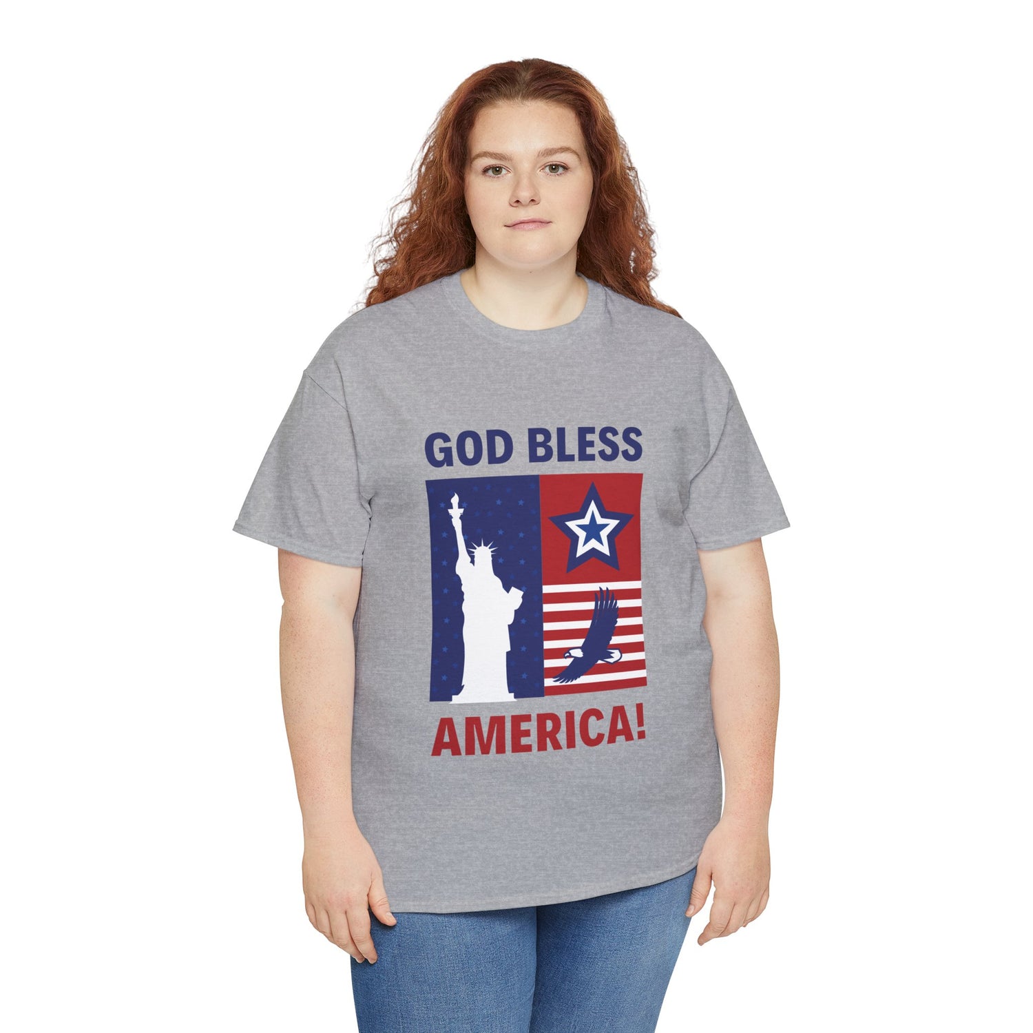 USA Bless Unisex Heavy Cotton Tee