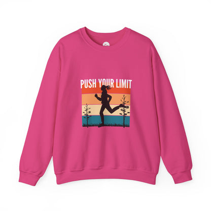 Push Your Limit Unisex Heavy Blend™ Crewneck Sweatshirt