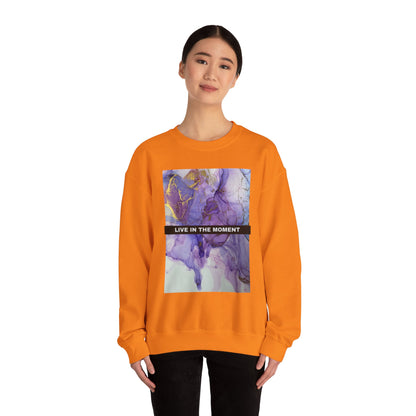 Live in the Moment Unisex Heavy Blend™ Crewneck Sweatshirt