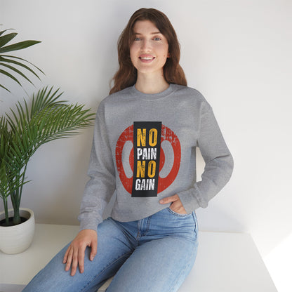 No Pain No Gain Unisex Heavy Blend™ Crewneck Sweatshirt