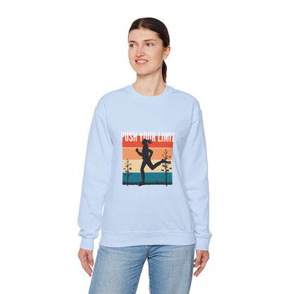 Push Your Limit Unisex Heavy Blend™ Crewneck Sweatshirt