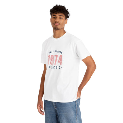 Limited Edition 1974 Unisex Heavy Cotton Tee