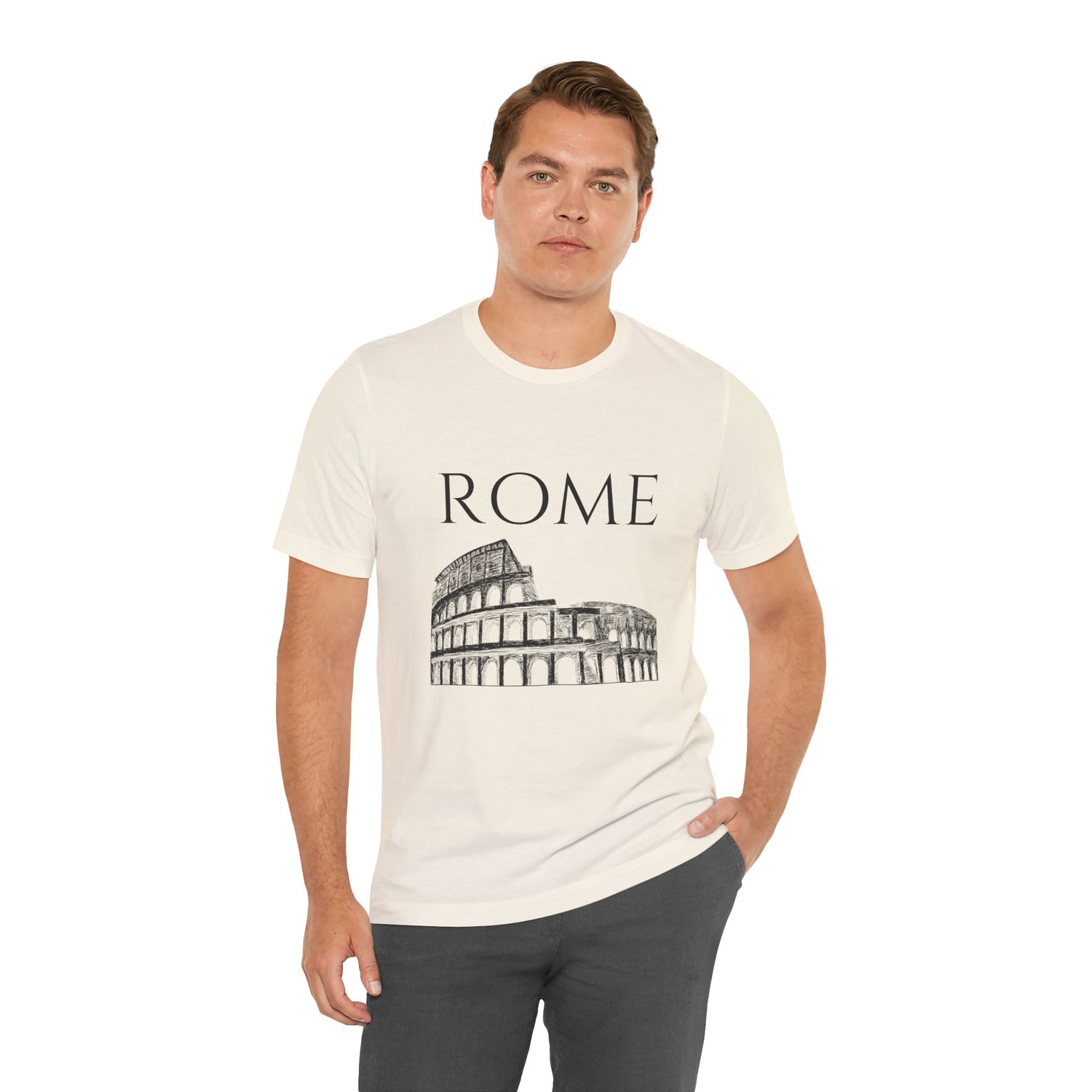 Rome Unisex Jersey Short Sleeve Tee