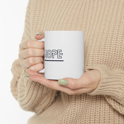 Hope Ceramic Mug, (11oz, 15oz)