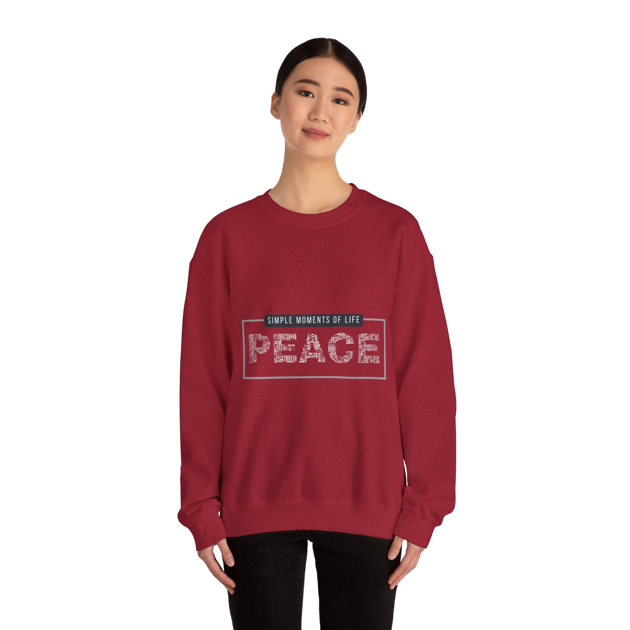 Peace Unisex Heavy Blend™ Crewneck Sweatshirt