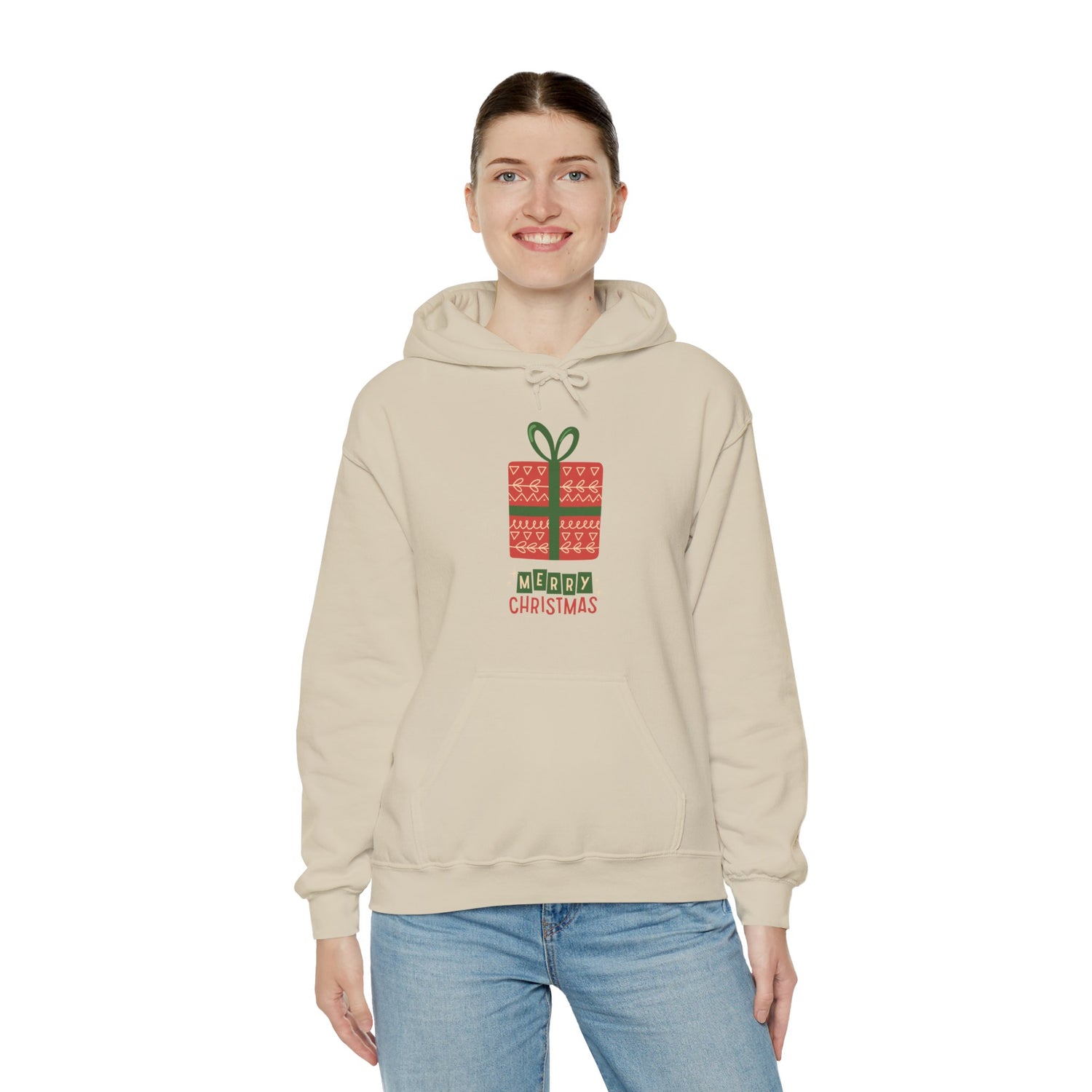 Merry Christmas II Unisex Heavy Blend™ Hooded Sweatshirt