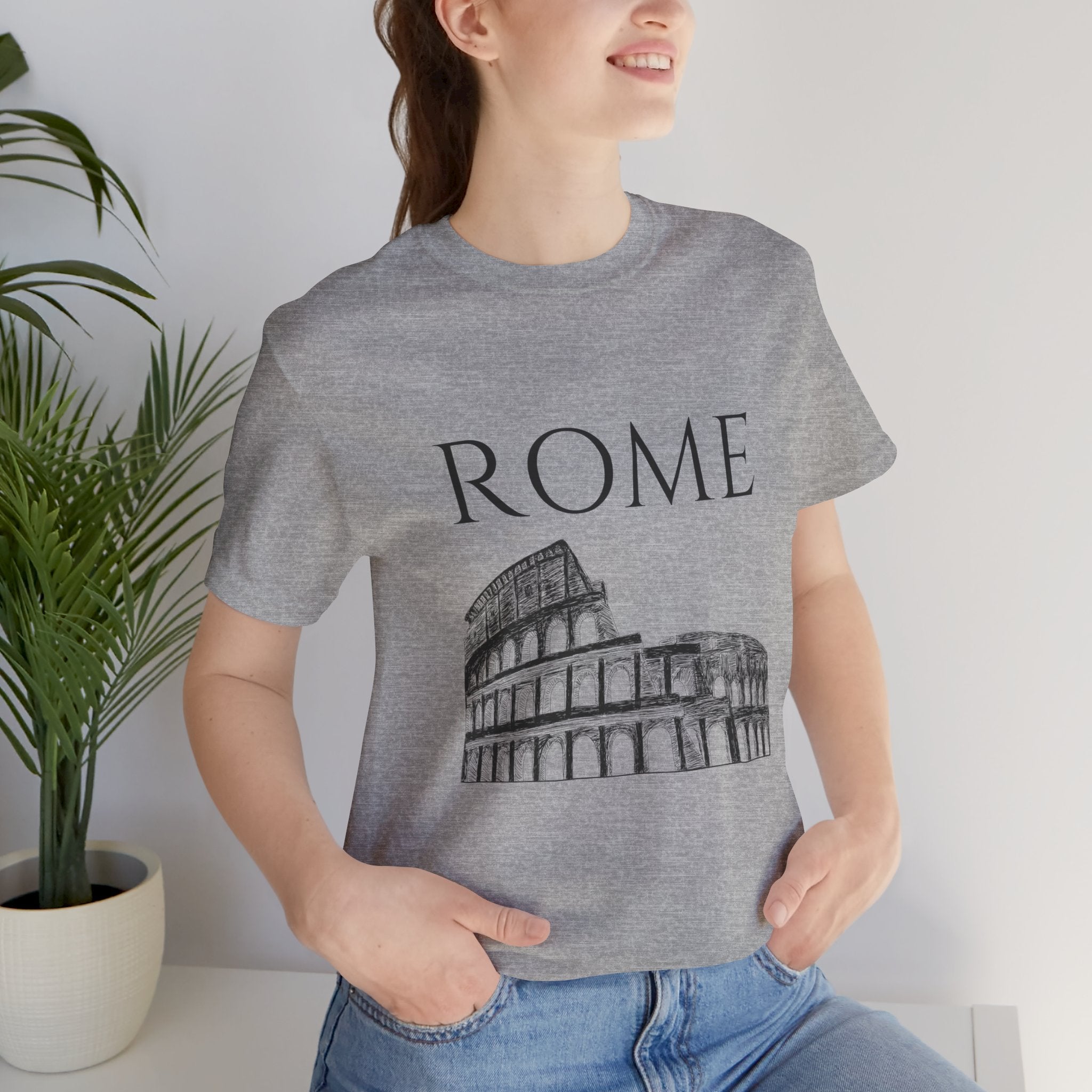 Rome Unisex Jersey Short Sleeve Tee