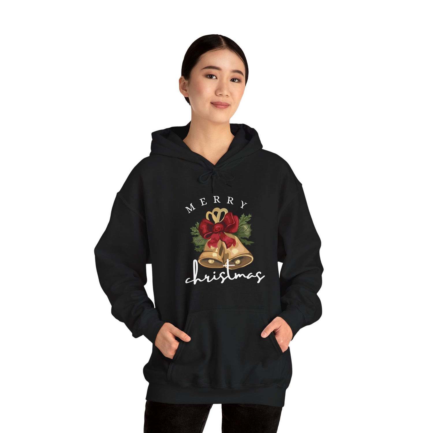 Merry Christmas III Unisex Heavy Blend™ Hooded Sweatshirt